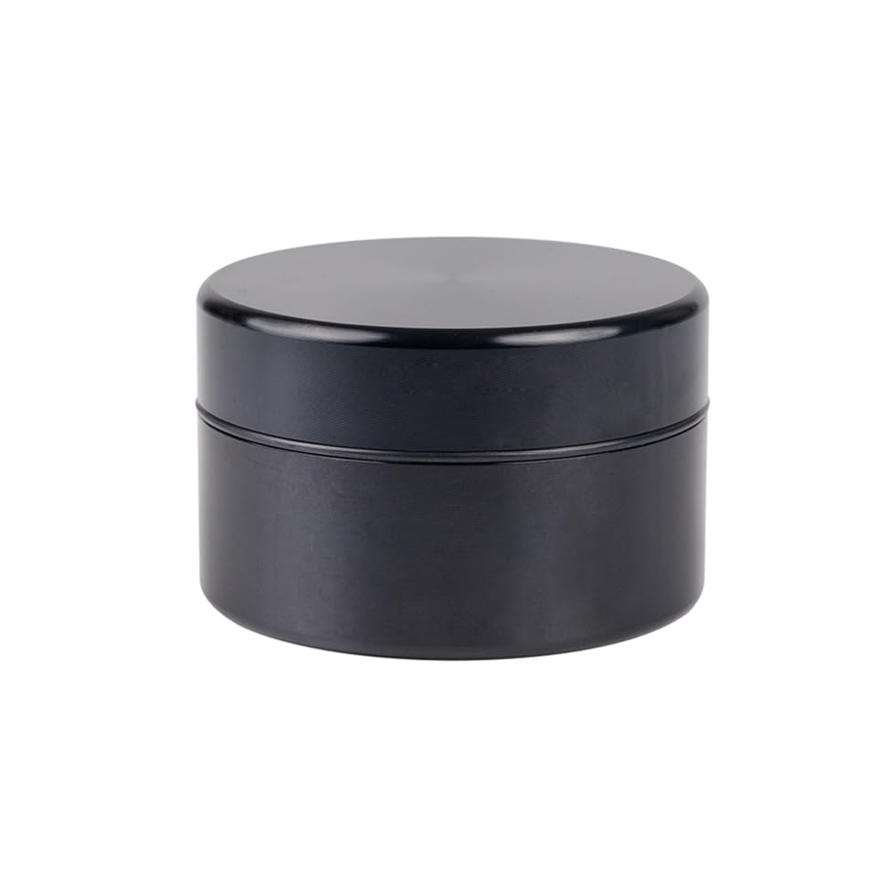 Soundlink Aluminum Alloy Earphone Case Waterproof in Ear Monitor Storage Box with Sponge Lining(Black) - color: Black