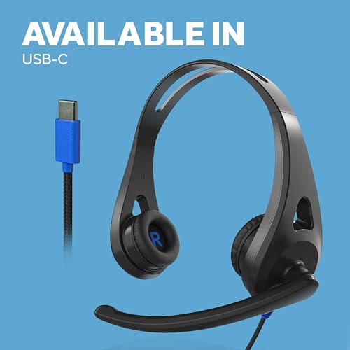 TWT Audio Ergo TW130 Premium On-Ear Headset - USB-C Connection - style: USB-C (TW130)