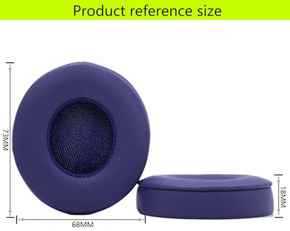Replacement Ear Pads Compatible with Beats Solo 3.0 Wireless Violet - color: Violet