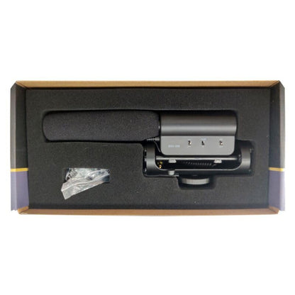 SGC-598 Condenser Shotgun Microphone with 1 Windscreen Muff for DSLR Camera Canon EOS Nikon, for Sony Mirrorless Camera DV Camcorder (NOT for Canon T5, T6 and T7)