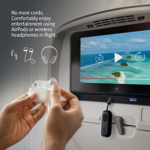 Twelve South AirFly Pro, Bluetooth Wireless Audio Transmitter, Black - color: Black, style: AirFly Pro