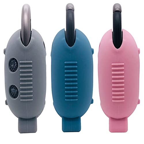 JCHPINE Silicone Cover and Carrying Case for JBL Clip 4 Bluetooth Speaker - color: Grey