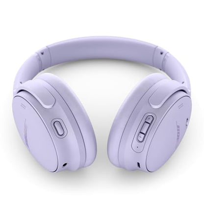 Bose QuietComfort Bluetooth Headphones, Wireless Headphones with Active Over Ear Noise Cancelling and Mic, Deep Bass, Up to 24 Hours of Playtime, Chilled Lilac - Limited Edition Color - color: Chilled Lilac