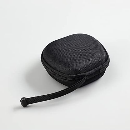 Hard Portable Protective Shell Skin Carrying Case for in-Ear Earphone Bag Decoding Headphone Amplifier Storage Box Cover (Black) - color: Black