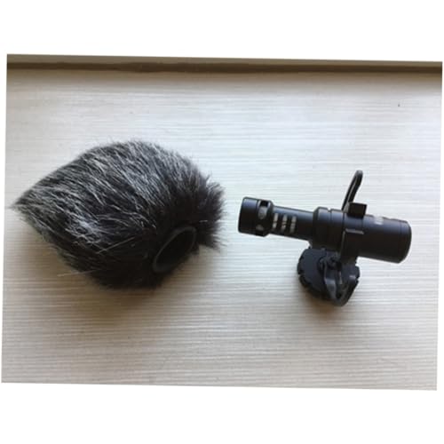 UPKOCH Mic Furry Windscreen for Camera Microphone Protective Cover Accessory Premium Quality Windproof Design for Enhanced Outdoor Shooting