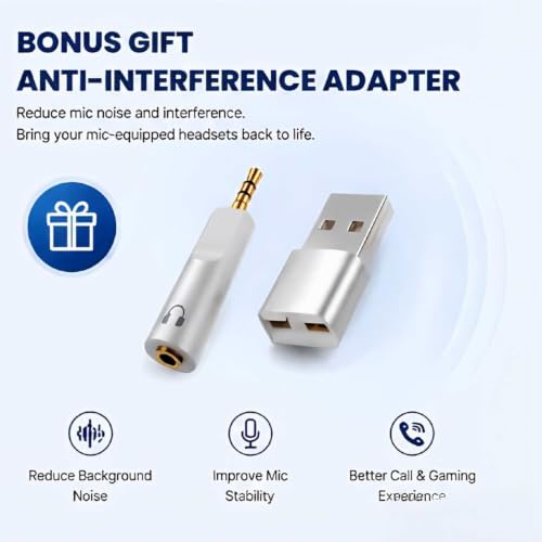 USB C DAC CX31993+SGM8262 HiFi 32bit/384kHz Audio Adapter | USB C to 3.5mm with Headphone Ampifier, Silver-Plated Copper CNC Aluminum Body IEM DAC Dongle for Android iPhone PC Mac