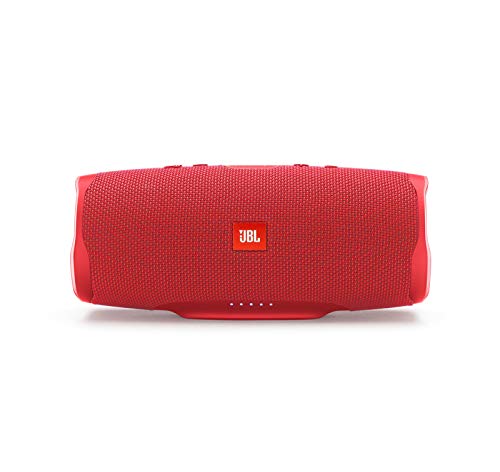 JBL Charge 4 - Waterproof Portable Bluetooth Speaker - Red | Wireless Bluetooth Streaming, Up to 20 hours of playtime, IPX7 waterproof, JBL Connect, Durable fabric and rugged material - color: Red