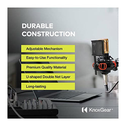 Knox Gear Shock Mount and Pop Filter for Audio-Technica AT2020