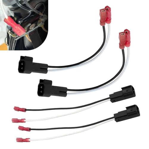 4PCS 72-5600 Speaker Harness, Car Door Speaker Adapter Connector Plug, Speaker Wiring Harness Adapter Replacement, Compatible with Ford F150 F250 Escape Mustang Lincoln