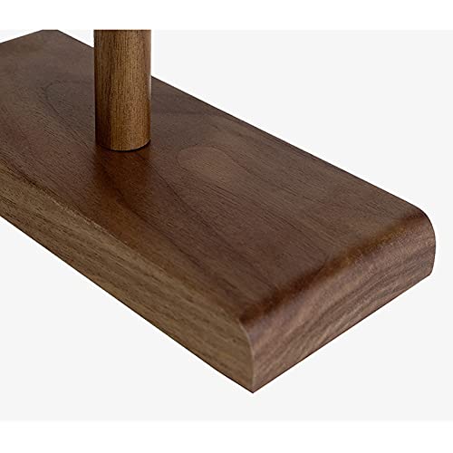 Headphone Stand/Headset Holder Dual Headphones Stand for Desk Solid Wood Gaming Headsets Holder Hanger Creative Display Headset Hanger Simple Bracket Storage PC Gaming Headset Stand ( Color : Brass )