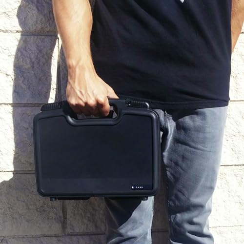 CASEMATIX Portable Projector Carrying Hard Case with Customizable Foam Fits Sony Pico Mobile Projector MPCL1 , MPCD1 , MP-CD1 , MP-CL1A , MPCL1A