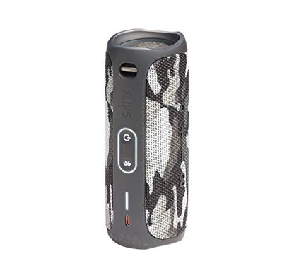 JBL Flip 5 (Black Camo) + Bundle with divvi! Protective Hardshell Case - color: Black Camo