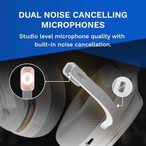 GLORIOUS GHS Wireless InfinitePlay - Gaming Headset - PC, PS5, PS4 - White - color: White, size: One Size - GHS Wireless