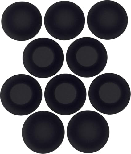 Foam Ear Pad Replacement Cushions, Headphone Earphone Headset Disposable Sponge Covers (65mm - 2.5") 5 Pairs - color: Foam, size: 65mm