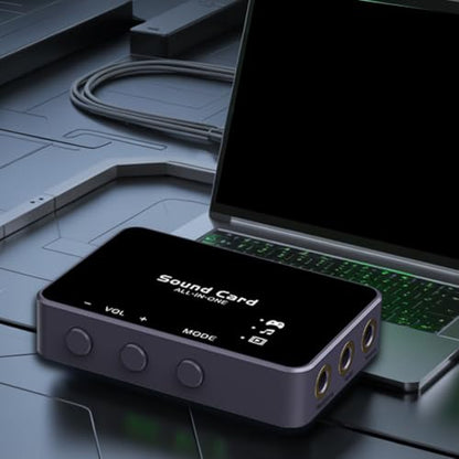Cuifati USB External Sound Card, 192kHz 32bit DAC Virtual 7.1 Surround Sound for Gaming PC, with 3.5mm Headphone Jack and 24dB Audio Boost
