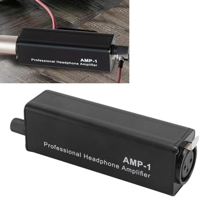 XLR to 3.5mm Headphone Amplifier Converter Volume Controller for Professional Audio and Portable Devices