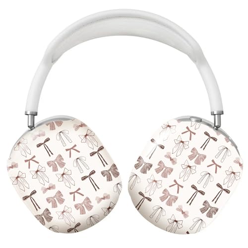 iBenzer Protective Case for AirPods Max Headphones, Ear Cups Cover for Apple AirPods Max (2024 USB-C / 2020 Lightning), Bow Collection, AP-MAX-131 - color: Bow Collection