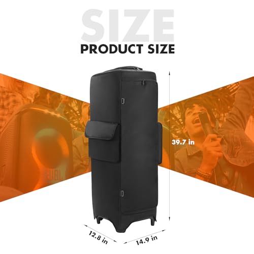 Protective Cover Case Compatible with JBL PartyBox 1000 | Water-Resistant Carrying Case with Storage Bag, Splashproof Dustproof Portable Cover for Party Box 1000 Speakers - size: For JBL partybox 1000
