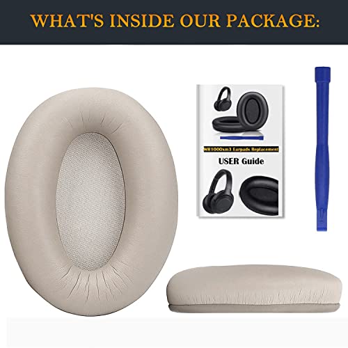 SOULWIT Earpads for Sony WH-1000XM3 - Gold | for WH1000XM3(XM3) Headphones - color: Gold