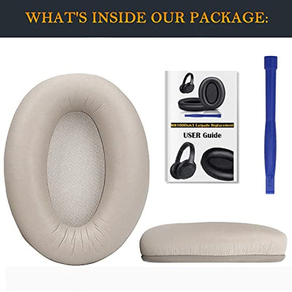 SOULWIT Earpads for Sony WH-1000XM3 - Gold | for WH1000XM3(XM3) Headphones - color: Gold
