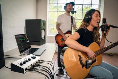 Blackstar Polar 4, 4 channel 4-in/8-out USB-C Guitar Audio Interface w/ 4 | Microphone Preamps and 2 Headphone Outputs