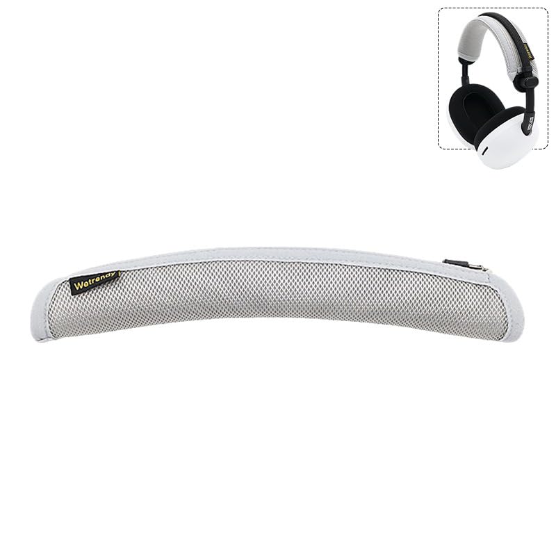 Replacement Headphone Headband Cushion Pad Cover Headband Protector for INZONE H9 II Headband (Grey) - color: Grey