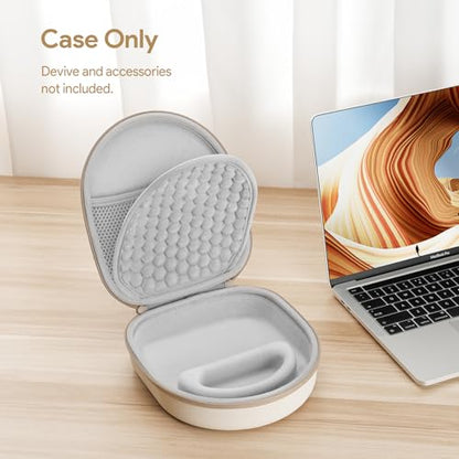 Yinke Hard Case for WH-CH510 /JBL Tune 510BT Headphone, Travel Protective Cover Storage Bag(White) - color: White