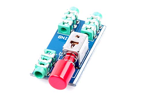 Mini Audio Switching Board 3.5mm Audio Input A/B Group Input Switch Select Output