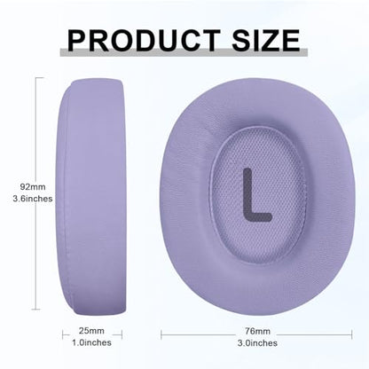 Replacement Ear Pads for JBL Tune 700(700BT)/710(710BT)/720(720BT)/750(750BT,750BTNC)/760(760NC)/770(770NC) Headphones, Headset Ear Cushions, Headset Earpads, Ear Cups Cover (Purple) - color: Purple