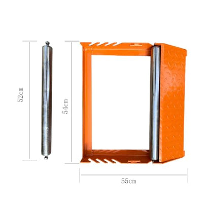 Cable Drum Roller Reel Dispenser Cable Roller Stand for Wire Reel Diameter 30cm to 70cm width 50cm M - color: Middle Cable Drum Jack