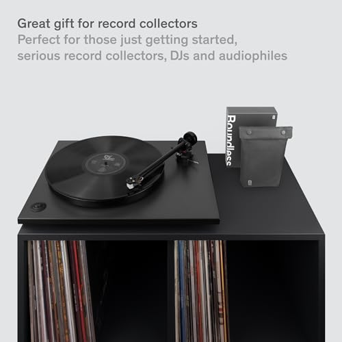 Boundless Audio Vinyl Record Cleaning Kit - 5-in-1 Brushes, Solution & Bag - size: 5 pc