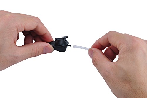 LXT600 GXT1000 Transparent Acoustic Tube Surveillance Earpiece Headset for Midland AVPH4 LXT GXT Walkie Talkie Radio(2 Pack)