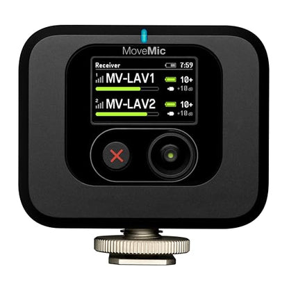 Shure MoveMic 2 Kit Wireless Lavalier Microphone System - style: Two Channel Kit