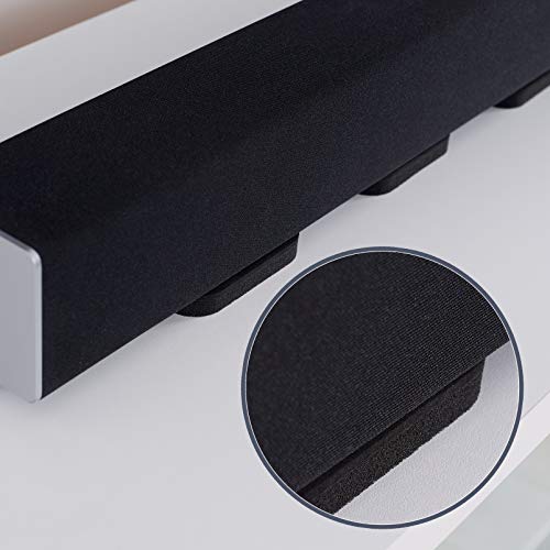 Isolation Pads for Soundbar - Anti Vibrations Foam Pads Feet (4Pack) 3.5'' x 2.5'' x 0.65'' Suitable for Most Soundbars - BarPads (Rectangle) - size: Rectangle