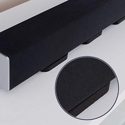 Isolation Pads for Soundbar - Anti Vibrations Foam Pads Feet (4Pack) 3.5'' x 2.5'' x 0.65'' Suitable for Most Soundbars - BarPads (Rectangle) - size: Rectangle