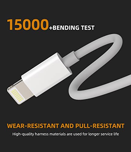 Lightning to 3.5mm Splitter(3Pack)Iphone AUX Adapter for Headphone Jack Cable Dongle Apple MFI Certified Charger Cord Audio Music Earphone Power Adaptador Para for 14 13 12 11 Pro Max Mini X 7 8 Plus