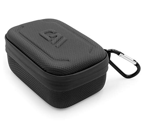 CASEMATIX Travel Case Compatible With DJI Mic 2 Wireless Microphone Kit or Original - Compact Lavalier Microphone Protection to Carry Lav Mic in Charging Case and Small Accessories