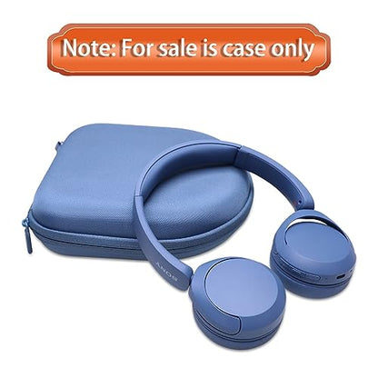 Case for Sony WH-CH520 Wireless Headphones Blue | Hard Carrying Travel Case for Sony WH-CH520 Wireless Headphones - color: Blue