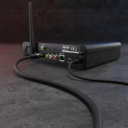 KabelDirekt – Optical Audio TOSLINK Cable – 35ft – Soundbar | Optical digital audio cable: Perfect for equipment with a TOSLINK interface (OPT In / OPT Out or S/PDIF In / S/PDIF Out) - size: 35 ft