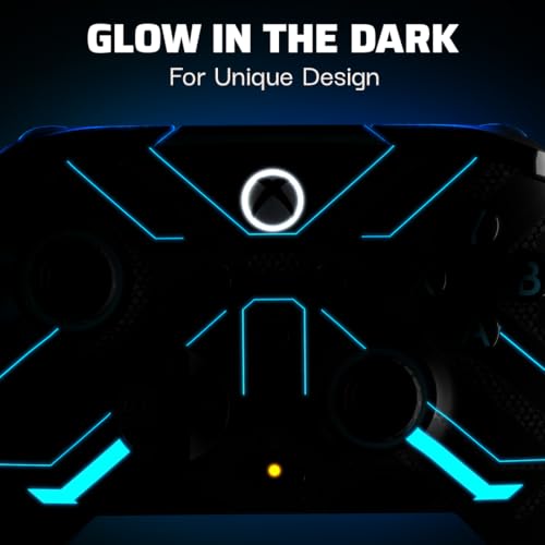 PDP Rematch Glow Enhanced Wired Controller for Xbox Series X|S & Xbox One - color: Titan Steel, style: Controller