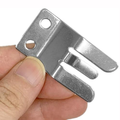 Boat Stainless Steel CB/Ham VHF Radio Microphone Clip Holder for Marine Jet Yacht RV, Compatible with Yaesu MH-48 FT8900 FT7800 FT7900 FT8800 FT1807 (1 PCS) - color: Silver-1 PCS