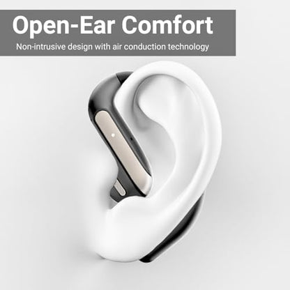 Wireless Earbuds Bluetooth Headphones, Over Earbuds with Earhooks V5.4 Ear Buds in Ear Headphones Stable Connection, Stereo Deep Bass, Lightweight inear Earphones with Mic for iPhone Android Phone - color: Black