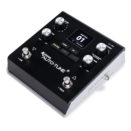 HeadRush VX5 Vocal Effects AutoTune Pedal | Antares Auto-Tune, Vocal Effects, Vocal Harmony, Real Time Pitch Correction, Audio Interface with Mic/Guitar Inputs - style: VX5 Vocal Effects Processor