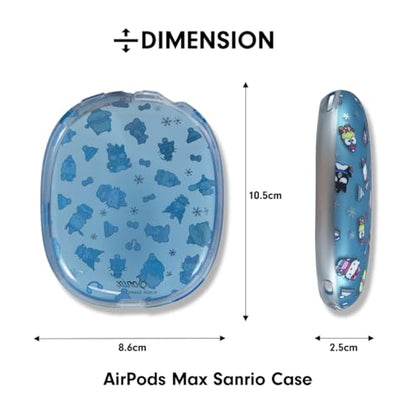 Sonix x Sanrio Protective Case for AirPods Max 2 & 1 | Headphones Cover | Hello Kitty and Friends - Aspen Vacation - color: Hello Kitty and Friends - Aspen Vacation