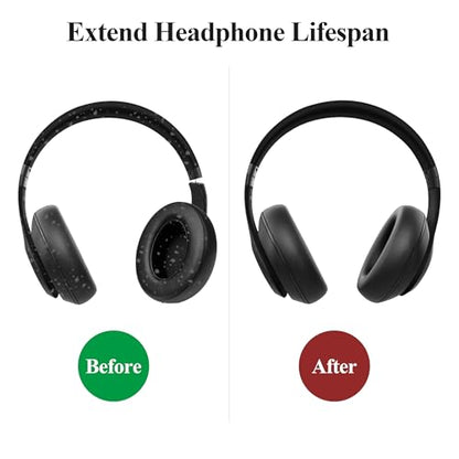 Replacement Parts for Beats Studio 3 - Headband and Hinge Replacement for Studio 3 (A1914) Wired & Wireless Headphones, Repair Kit, Matte Black Headband and Hinge