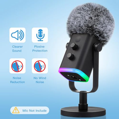 ZealSound Gaming USB Microphone k66t and d65k Furry Cover