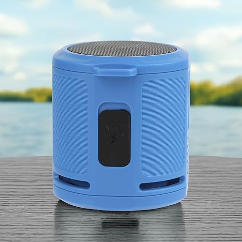 Altec Lansing HydraMicro - Waterproof Bluetooth Speaker, Lightweight & Portable Speaker for Travel & Outdoor Use, Royal Blue - color: Royal Blue, style: HydraMicro