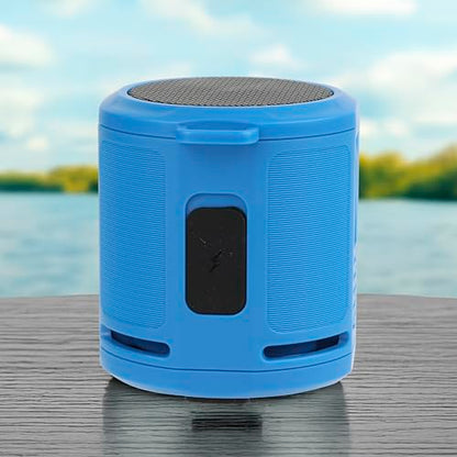 Altec Lansing HydraMicro - Waterproof Bluetooth Speaker, Lightweight & Portable Speaker for Travel & Outdoor Use, Royal Blue - color: Royal Blue, style: HydraMicro