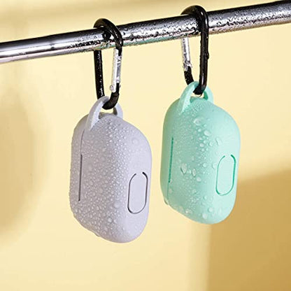 Lerobo for AirPods Pro 2 Case with Keychain, Mint Green | Soft Silicone Protective Cover Compatible with Apple AirPod Pro Case for Women Men, Scratchproof, Shockproof, Dustproof - color: Mint Green