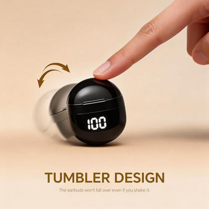 Ear Buds Invisible Small Mini Sleep Earbuds Headphones Wireless Bluetooth | Comfortable Tiny Sleeping Smallest Low Profile Micro Discreet Hidden Kids Earbuds Ear Buds for Small Ear Canals Work - color: Black